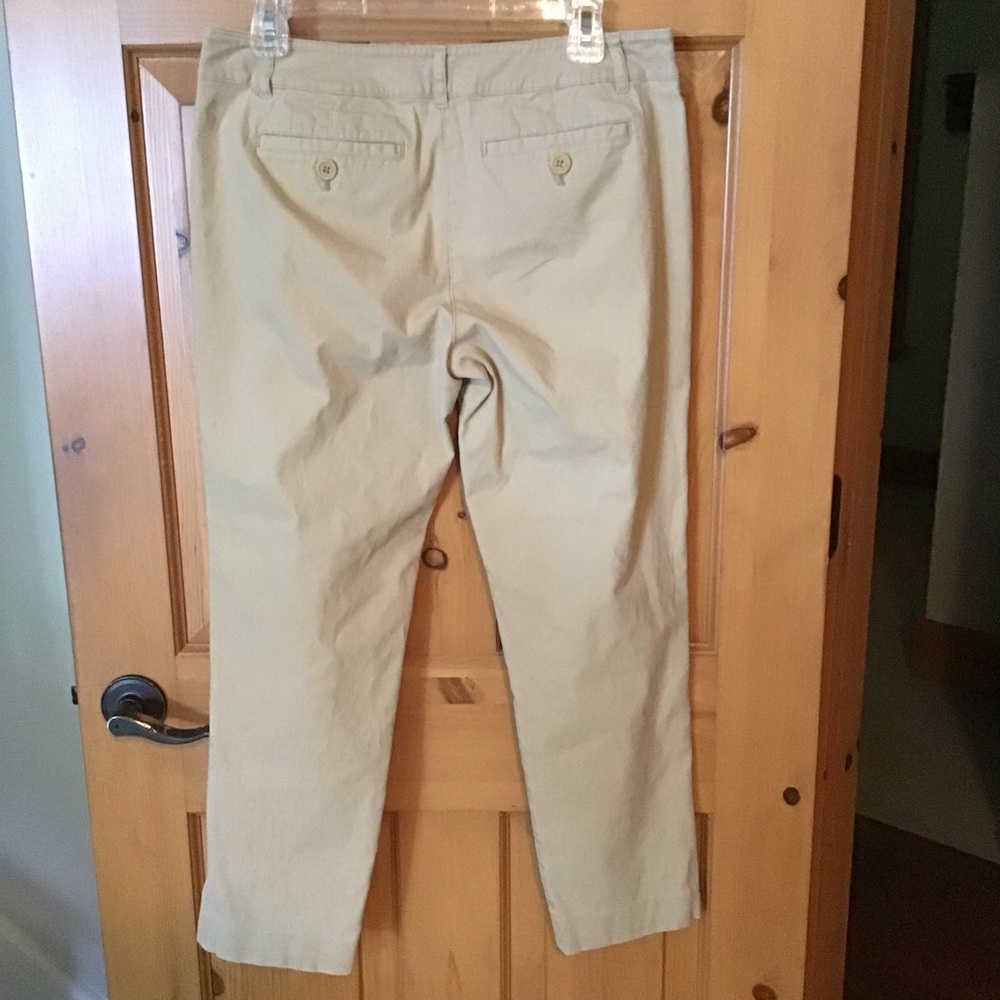 🚨5/$25 New York & Company Beige Cropped Ankle Pants - Picture 2 of 5
